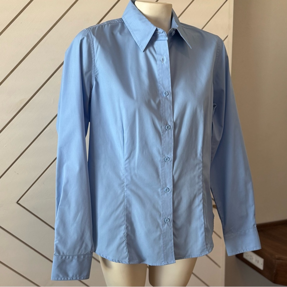 Landmark - Long Sleeve Shirt - Light Blue - Size M - NWT